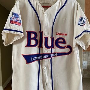 Vintage Labbatt Blue 1992 Baseball jersey size XL